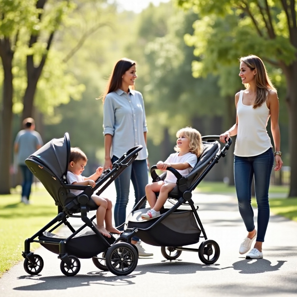 stroller with sit and stand