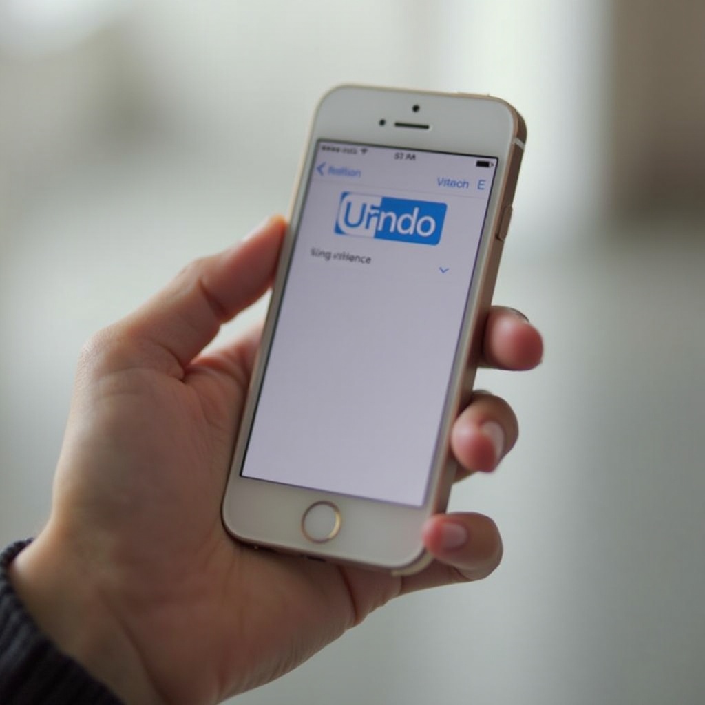 How to Undo on an iPhone: Mastering iOS Basics