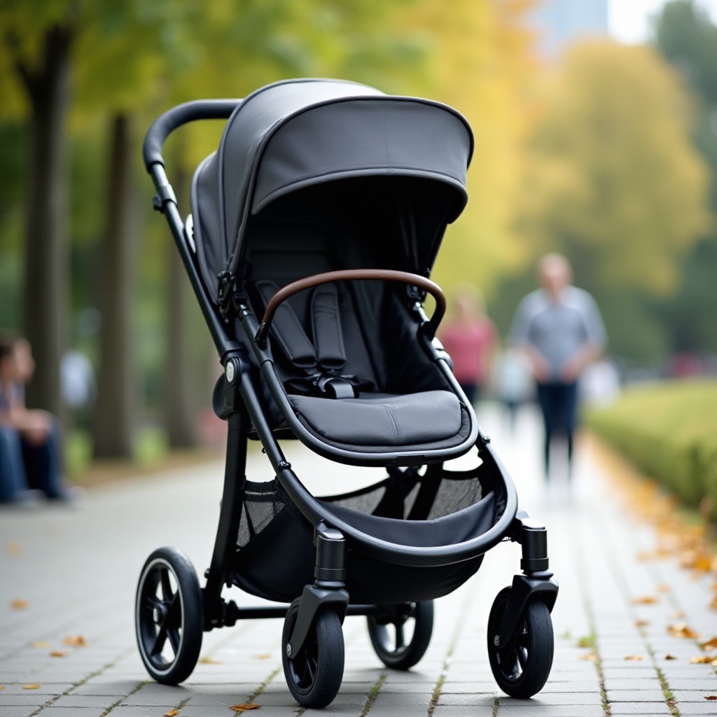 stroller with biggest basket