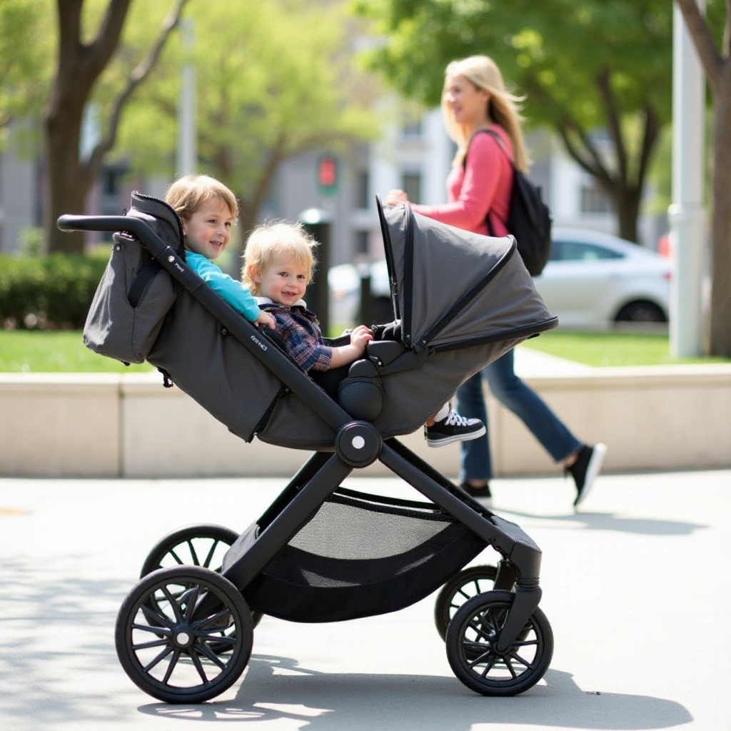 Top Double Stroller with Standing Board Options for 2024
